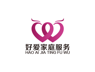 黃安悅的珠海好愛家庭服務有限公司logo設計