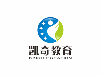 廖燕峰的廣州市凱奇教育咨詢有限公司logo設計