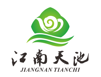 劉彩云的天池茶場茶館logo設計