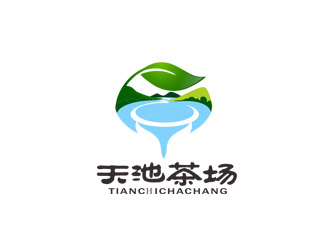 郭慶忠的天池茶場茶館logo設計