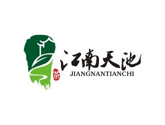 曾翼的天池茶場茶館logo設(shè)計