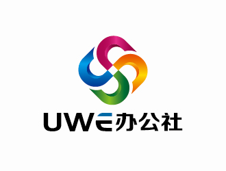 李冬冬的Uwe辦公社 聯(lián)合辦公創(chuàng)業(yè)logo設(shè)計(jì)