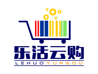 張峰的樂(lè)活云購(gòu)logo設(shè)計(jì)