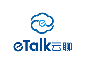 湯儒娟的eTalk 云聊logo設計