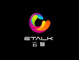 郭慶忠的eTalk 云聊logo設計