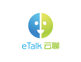 孫金澤的eTalk 云聊logo設計