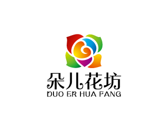 周金進的朵兒花坊logo設計