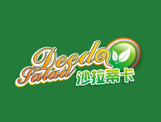 黃安悅的Deeda Salad 沙拉蒂卡logo設計