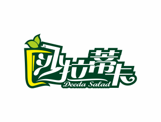 何嘉健的Deeda Salad 沙拉蒂卡logo設(shè)計(jì)