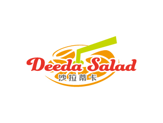 周金進的Deeda Salad 沙拉蒂卡logo設計