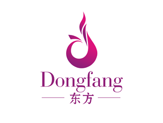 譚家強的東方df化妝品LOGOlogo設計