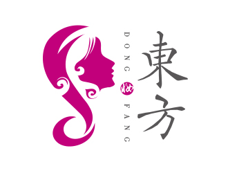 勇炎的東方df化妝品LOGOlogo設(shè)計(jì)