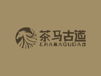 林思源的茶馬古道茶業(yè)茶館logo設(shè)計(jì)