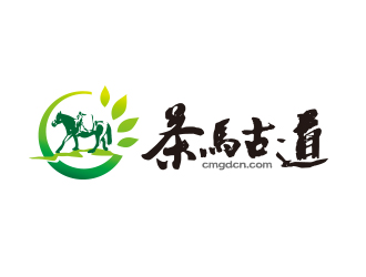 勇炎的茶馬古道茶業(yè)茶館logo設(shè)計(jì)