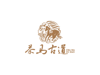 陳兆松的茶馬古道茶業(yè)茶館logo設(shè)計(jì)