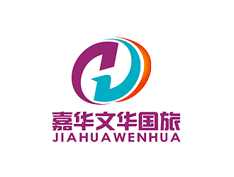 盛銘的青島嘉華文華國(guó)際旅行社有限公司logo設(shè)計(jì)