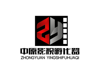 秦曉東的中原影視孵化器logo設計