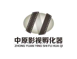 黃安悅的中原影視孵化器logo設(shè)計