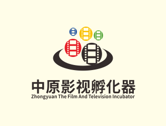 林思源的中原影視孵化器logo設計