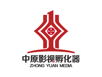 孟喚的中原影視孵化器logo設計