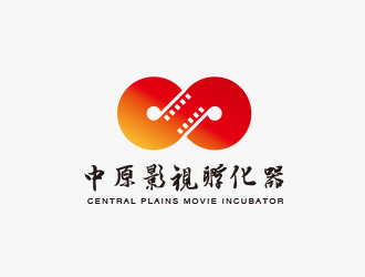 高瑩的中原影視孵化器logo設計