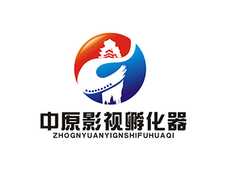 倪振亞的中原影視孵化器logo設(shè)計