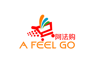 秦曉東的a feel go 阿法購logo設(shè)計