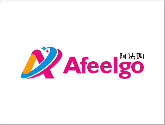 梁俊的阿法購logo設(shè)計