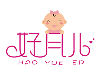 周美倫的好月兒logo設(shè)計