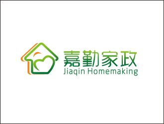 李想的上海嘉勤家政服務有限公司logo設計