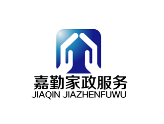 秦曉東的上海嘉勤家政服務(wù)有限公司logo設(shè)計(jì)