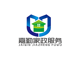 趙鵬的上海嘉勤家政服務有限公司logo設計