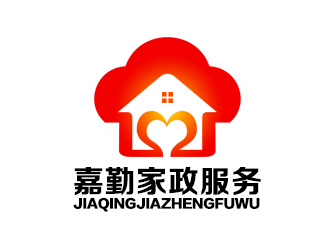 余亮亮的上海嘉勤家政服務(wù)有限公司logo設(shè)計(jì)