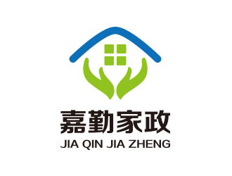 孫金澤的上海嘉勤家政服務(wù)有限公司logo設(shè)計(jì)