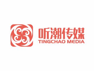 何嘉健的聽(tīng)潮傳媒logo設(shè)計(jì)