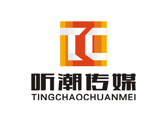 楊占斌的聽(tīng)潮傳媒logo設(shè)計(jì)