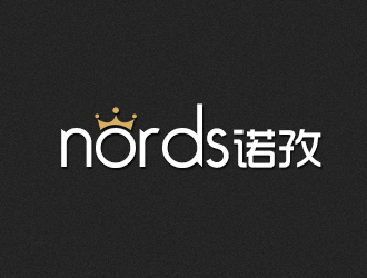 吳曉偉的nords/諾孜  宣傳語：點亮你的生活logo設計