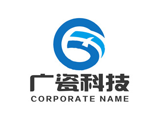 張青革的廣瓷科技logo設(shè)計