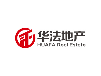 林穎穎的華法地產(chǎn) HUAFA Real Estate   法國(guó)投資，置業(yè)，安家一站式服務(wù)平臺(tái)logo設(shè)計(jì)