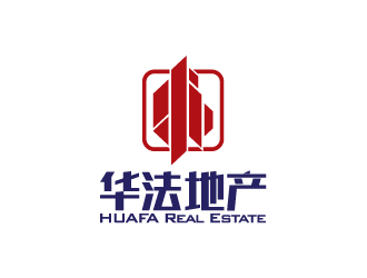 陳兆松的華法地產(chǎn) HUAFA Real Estate   法國(guó)投資，置業(yè)，安家一站式服務(wù)平臺(tái)logo設(shè)計(jì)