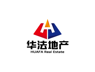 周金進(jìn)的華法地產(chǎn) HUAFA Real Estate   法國(guó)投資，置業(yè)，安家一站式服務(wù)平臺(tái)logo設(shè)計(jì)