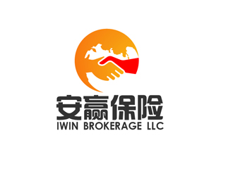 秦曉東的安贏保險(xiǎn) IWIN BROKERAGE LLClogo設(shè)計(jì)