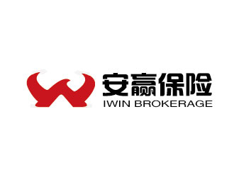 李賀的安贏保險(xiǎn) IWIN BROKERAGE LLClogo設(shè)計(jì)