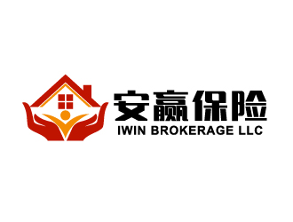 曉熹的安贏保險(xiǎn) IWIN BROKERAGE LLClogo設(shè)計(jì)