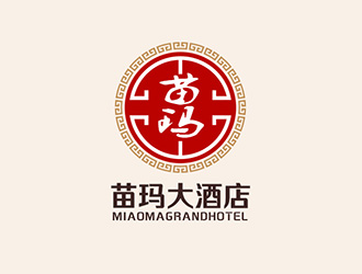 吳曉偉的苗瑪大酒店logo設計