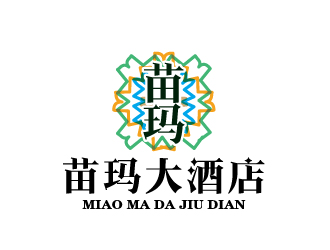 周金進的苗瑪大酒店logo設計