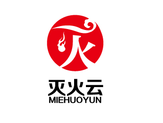 胡廣強的滅火云logologo設計