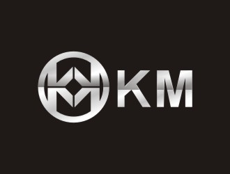 李泉輝的KM服飾皮具logo設計