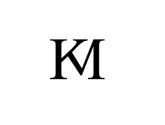 胡廣強的KM服飾皮具logo設計