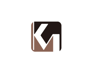 陳智江的KM服飾皮具logo設計